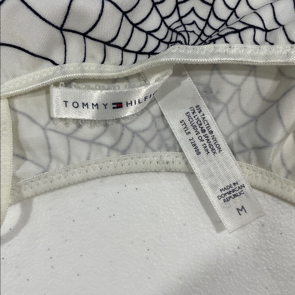 Vintage 2000s Tommy Hilfiger Intimates Halloween spider tank top medium nwt new - Picture 4 of 6
